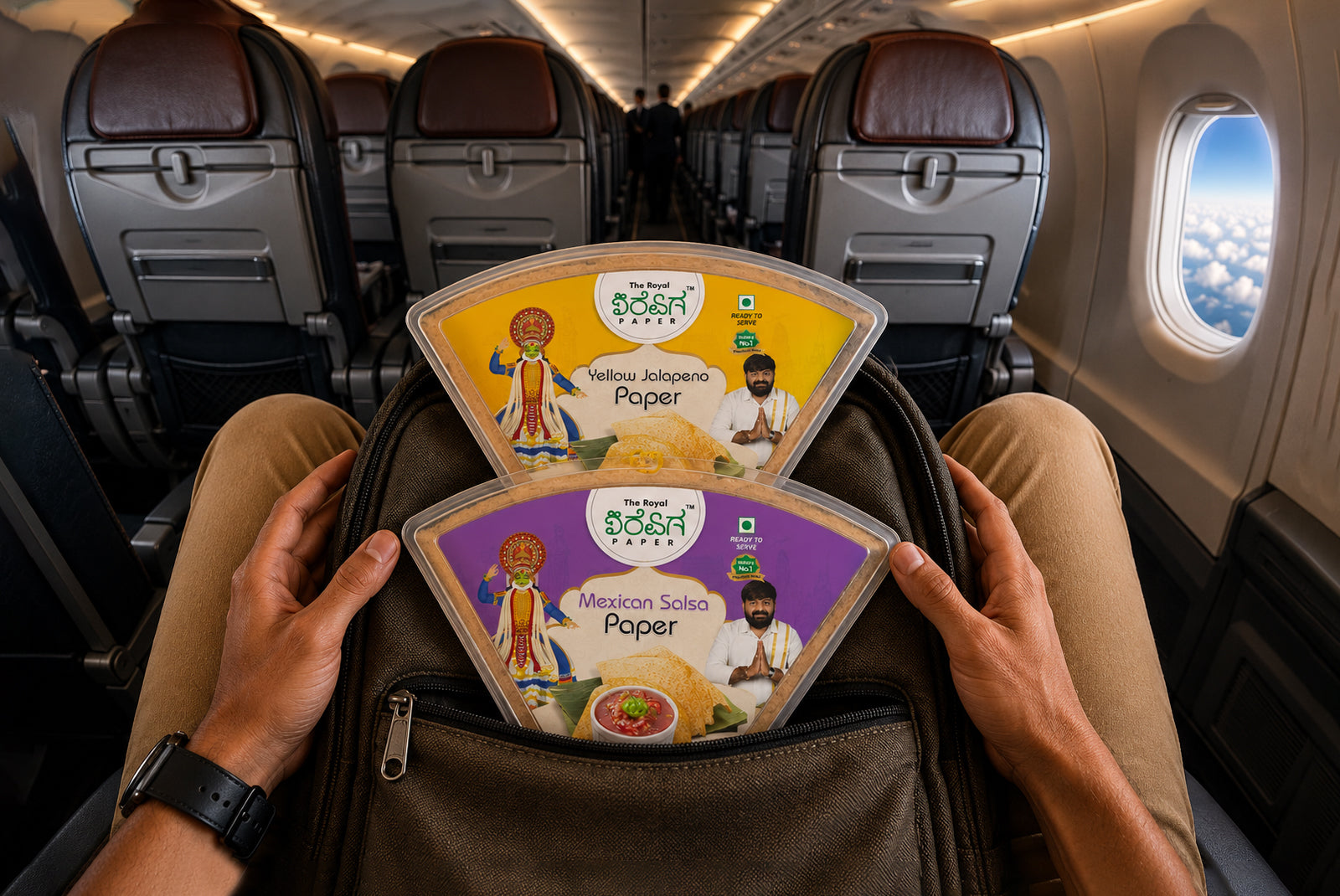 Pack it, carry it, love it! "The Royal Dosa Paper"