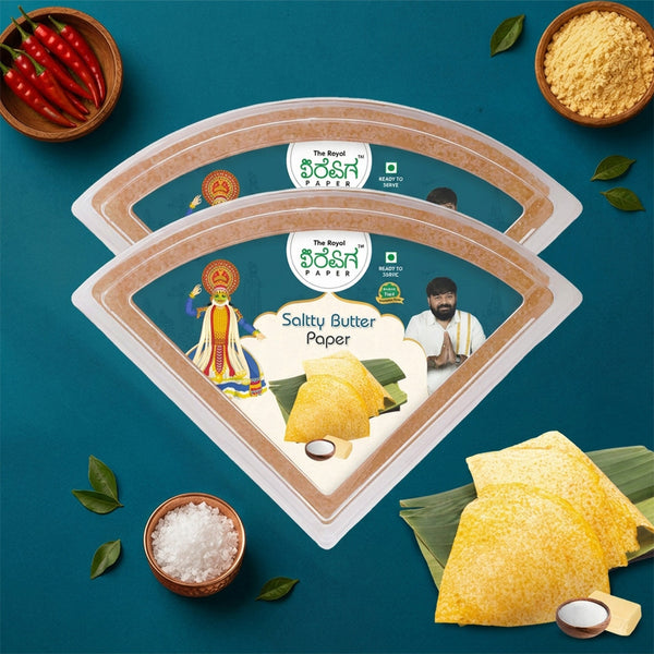 Salty Butter Paper Dosa – Ready-to-Eat