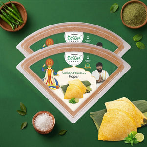 Lemon Pudina Paper Dosa – Ready-to-Eat
