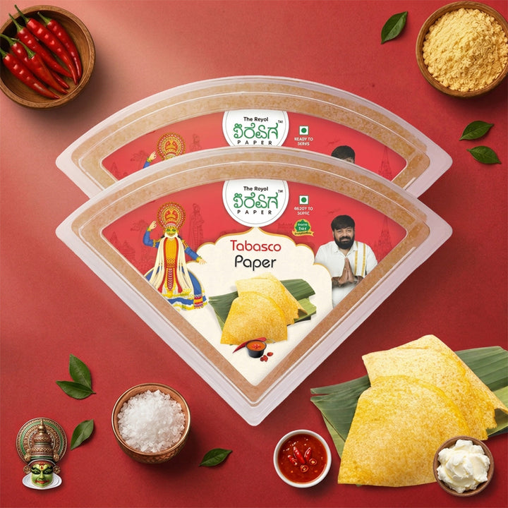 Tabasco Paper Dosa – Ready-to-Eat