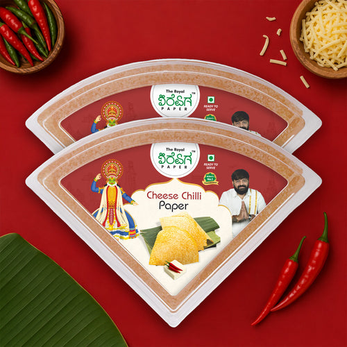 Cheese Chilli Paper Dosa – Ready-to-Eat