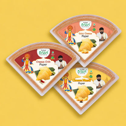 Cheese Explosion 3 Flavours Ready to Eat Paper Dosa
