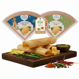 Salty Butter & Green Chutney Dosa Paper