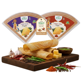 Cheese Chilli & Chilli Garlic Dosa Paper