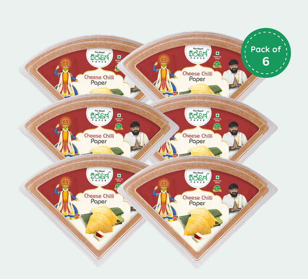 Chilli cheese dosa paper pack of 6