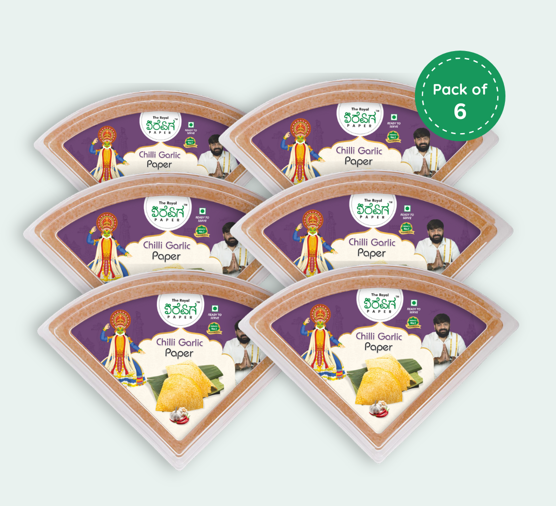 chilli garlic pack of 6