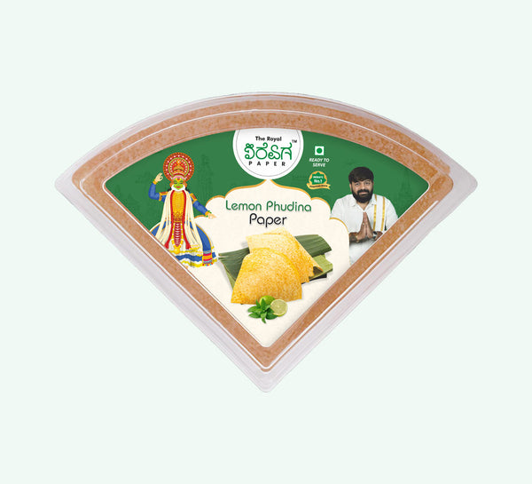 Lemon Pudina Dosa Khakhra