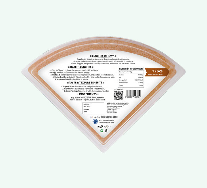 Peri Peri Dosa Khakhra