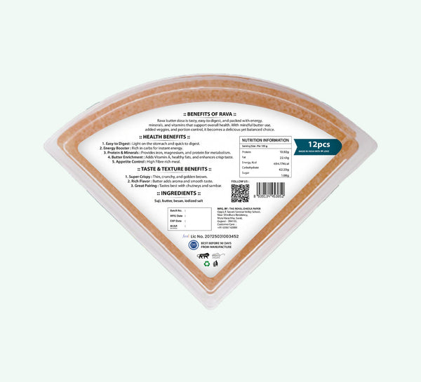 Salty Butter Dosa Khakhra