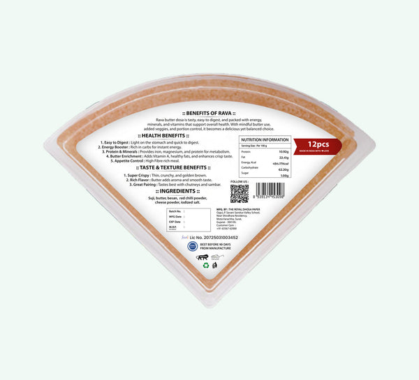 Chilli cheese dosa paper pack of 3