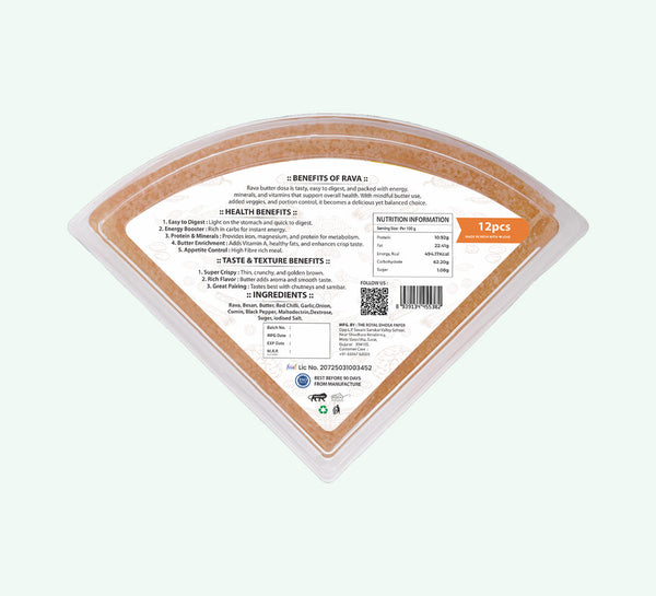 Sweet Chilli Paper Dosa