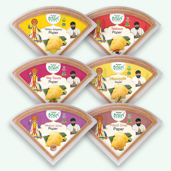 Around The World | Mexican Salsa, Veg Tacos, Yellow Jalapeno, Tabasco, Pineapple, Papdi Chaat