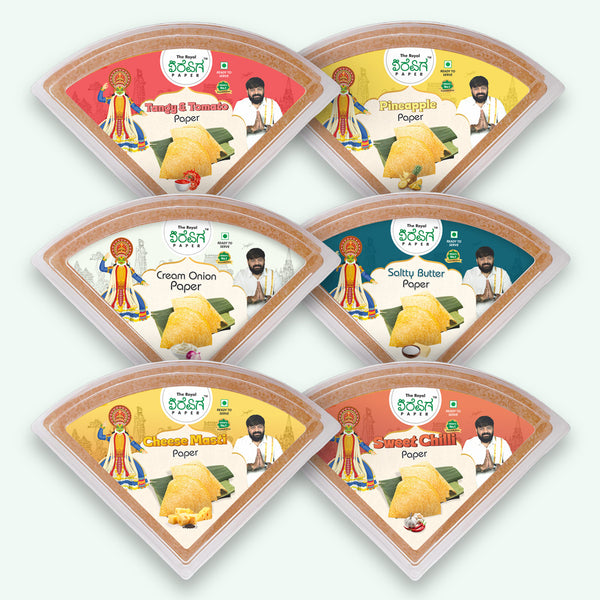 Kids Favourite Pack | Cheese Masti, Cream & Onion, Tangy Tomato, Pineapple, Salty Butter, Sweet Chili